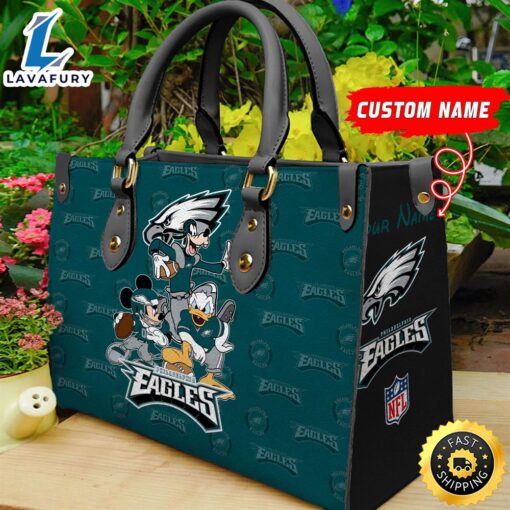 Philadelphia Eagles Disney Women Leather Bag