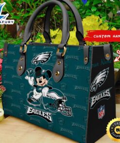 Philadelphia Eagles Mickey Women Leather…