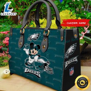 Philadelphia Eagles Mickey Women Leather…