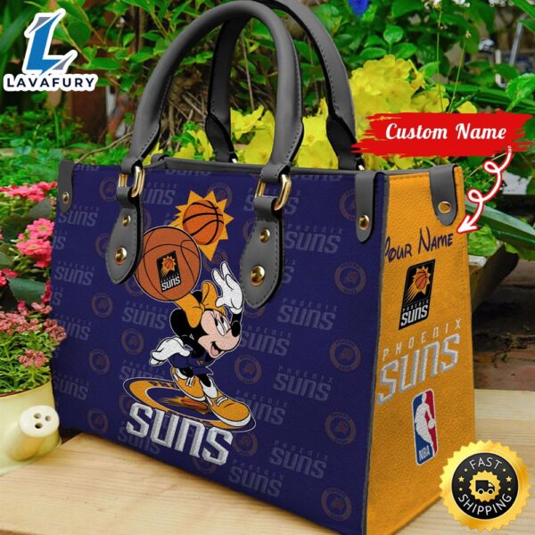 Phoenix Suns NBA Minnie Women Leather Hand Bag