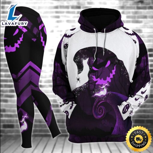 Purple Oogie Boogie Nightmare Combo Hoodie and Leggings