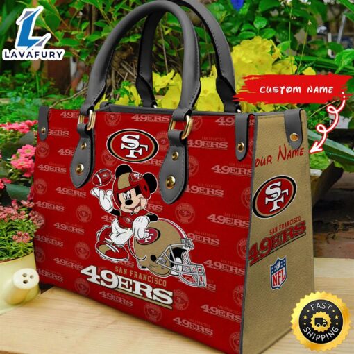 San Francisco ers Mickey Women Leather Hand Bag