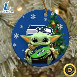 Seattle Seahawks Baby Yoda NFL…