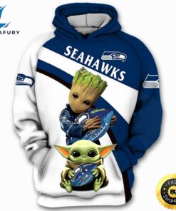 Seattle Seahawks Groot Yoda Guardians…