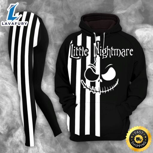 Skull Nightmare Theme Combo Hoodie and Leggings