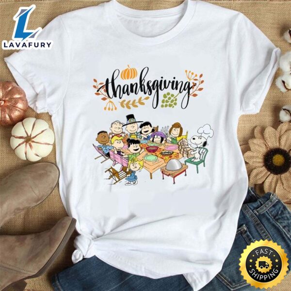 Snoopy Dog Shirt The Peanuts Movie Shirt The Peanuts Thanksgiving Shirt Thanksgiving Shirt