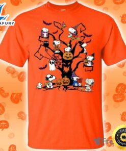 Snoopy Halloween Tree Halloween T-Shirt