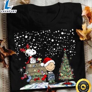 Snoopy Lovers Merry Christmas Black…