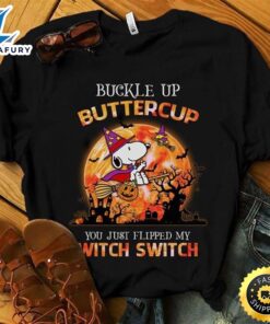 Snoopy Witch Buckle Up Butter…