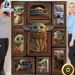 Star War Baby Yoda Blanket