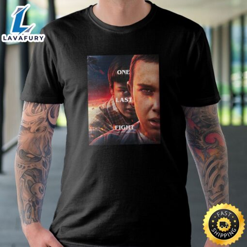 Stranger Things 5 2024 ONE LAST FIGHT T-shirt