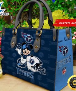 Tennessee Titans Mickey Women Leather…