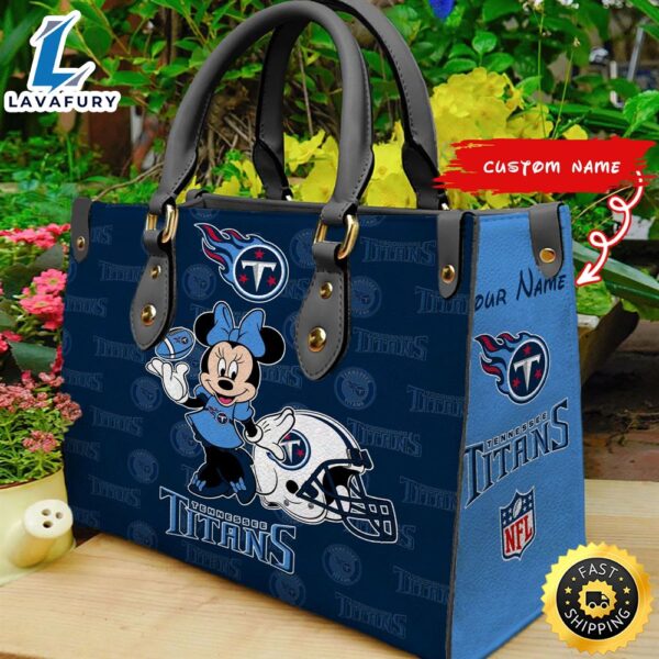 Tennessee Titans Minnie Women Leather Hand Bag