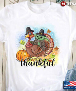 Thankful Funny Turkey And Baby…