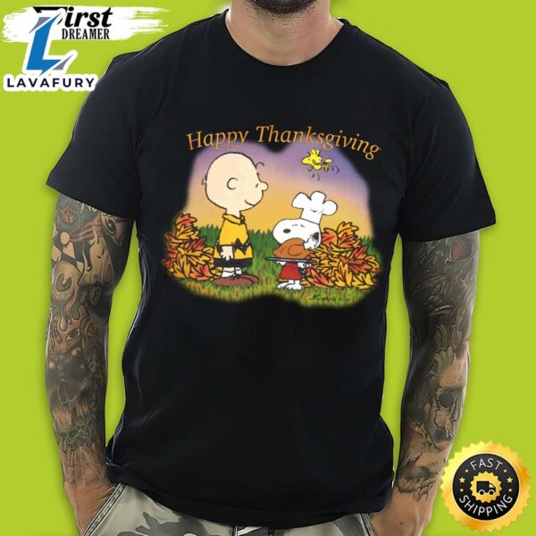 Thanksgiving Day Charlie Brown Thanksgiving Shirt Retro