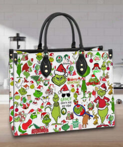 The Grinch Christmas Purse Leather…