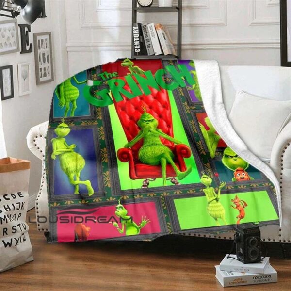 The Grinch Kid Baby Blanket, Xmas Movie Best Gift Ever
