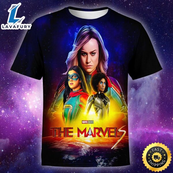 The Marvels (2023) Fan All Over Print 3D T-shirt