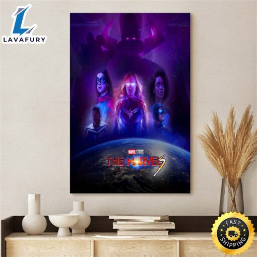 The Marvels 2023 Marvel Studio Poster Canvas