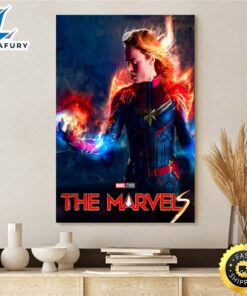 The Marvels 2023 Movie Poster…