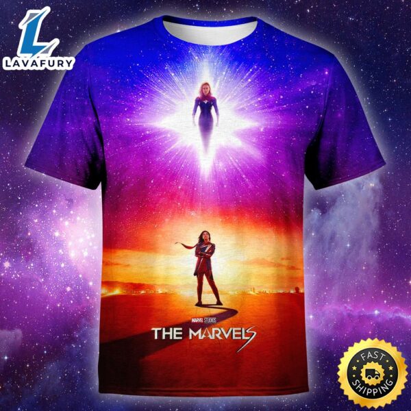 The Marvels’ Delayed To November All Over Print 3D T-shirt