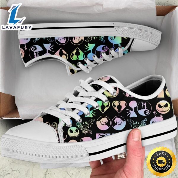 The Nightmare Before Christmas Women Low Top Shoes