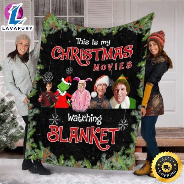 This Is Christmas The Grinch Blanket