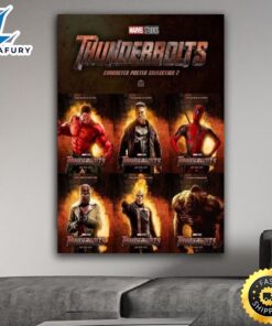 Thunderbolts 2024 Character Movie Poster