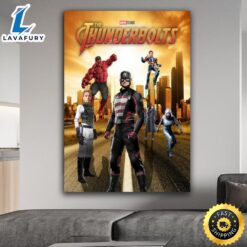 Thunderbolts 2024 Movie Marvel Wall…