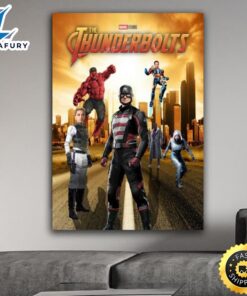 Thunderbolts 2024 Movie Marvel Wall…