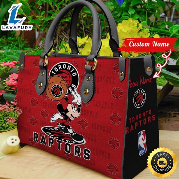 Toronto Raptors NBA Minnie Women Leather Hand Bag