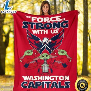 Washington Capitals Baby Yoda Fleece…