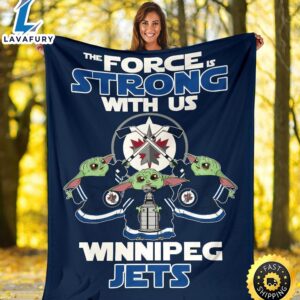 Winnipeg Jets Baby Yoda Fleece…