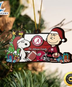 Alabama Crimson Tide Snoopy Christmas…