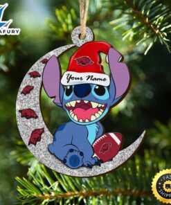 Arkansas Razorbacks Stitch Christmas Ornament…