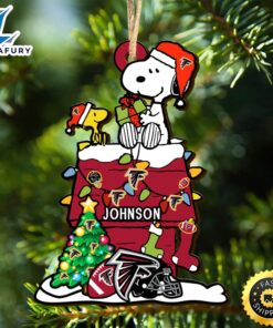 Atlanta Falcons Snoopy NFL Christmas…