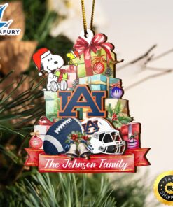 Auburn Tigers And Snoopy Christmas…