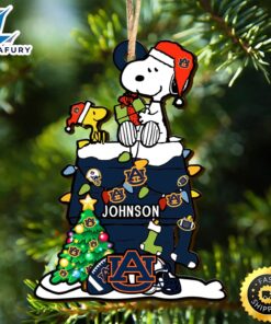 Auburn Tigers Snoopy Christmas NCAA…