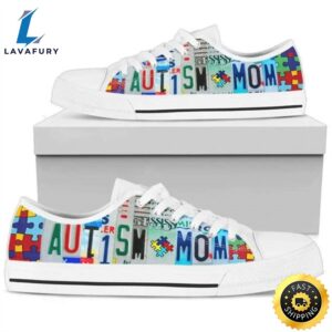 Autism Awareness Day Autism Mom Converse Sneakers Low Top Shoes