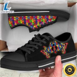 Autism Awareness Low Top Shoes