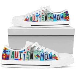 Autism Mom Low Top Shoes