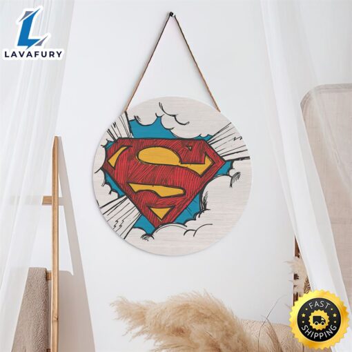 Avengers Superman S Shield Logo Basic Marvel Christmas Sign