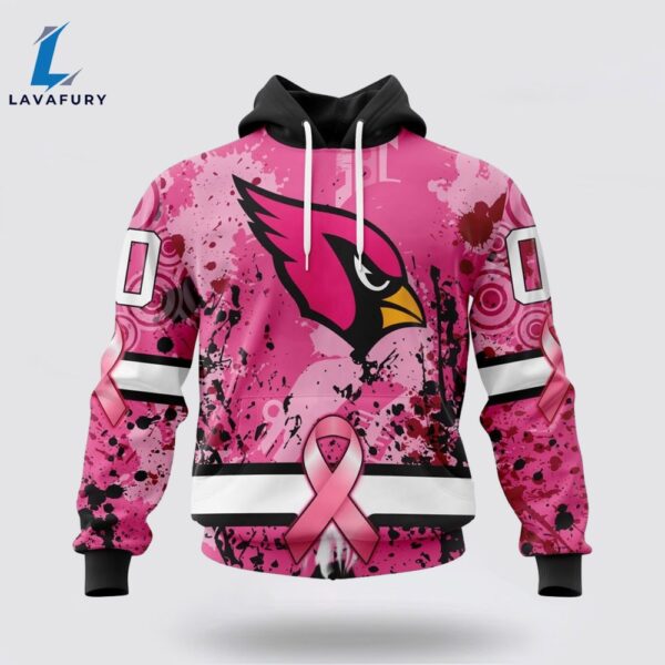 BEST NFL Arizona Cardinals, Specialized Design I Pink I Can! IN OCTOBER WE WEAR PINK BREAST CANCER 3D