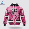 BEST NFL Atlanta Falcons, Specialized Design I Pink I Can! IN OCTOBER WE WEAR PINK BREAST CANCER 3D