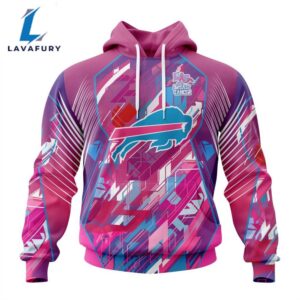 BEST NFL Buffalo Bills, Specialized Design I Pink I Can! Fearless Again Breast Cancer 3D Hoodie Shirt