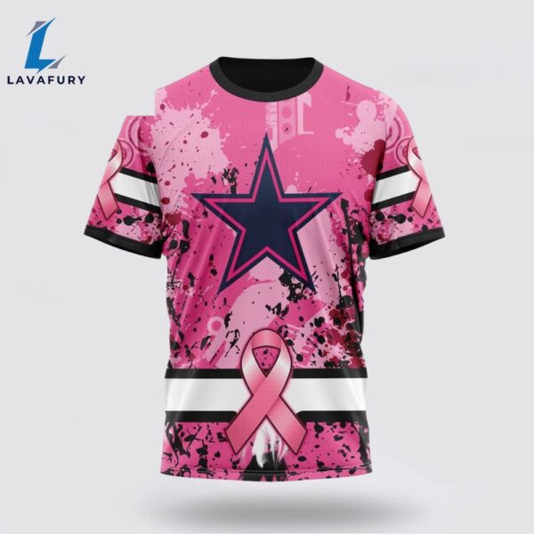 BEST NFL Dallas Cowboysls, Specialized Design I Pink I Can! IN OCTOBER WE WEAR PINK BREAST CANCER 3D