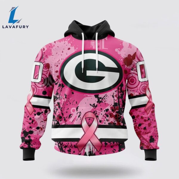 BEST NFL Green Bay Packers, Specialized Design I Pink I Can! IN OCTOBER WE WEAR PINK BREAST CANCER 3D