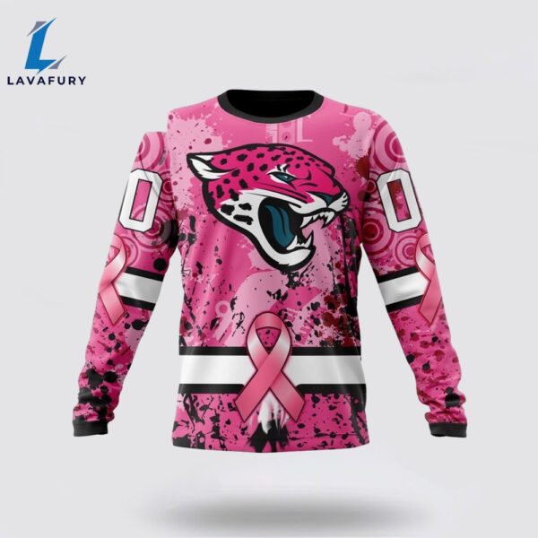 BEST NFL Jacksonville Jaguars, Specialized Design I Pink I Can! IN OCTOBER WE WEAR PINK BREAST CANCER 3D