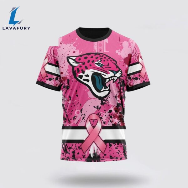 BEST NFL Jacksonville Jaguars, Specialized Design I Pink I Can! IN OCTOBER WE WEAR PINK BREAST CANCER 3D