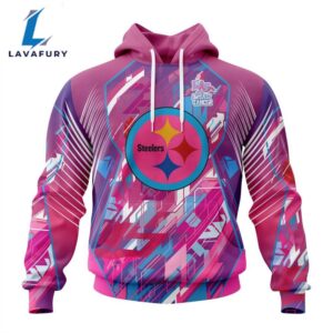 BEST NFL Pittsburgh Steelers, Specialized Design I Pink I Can! Fearless Again Breast Cancer 3D Hoodie Shirt